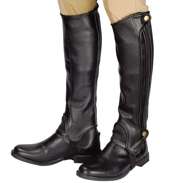 TuffRider Grippy Grain Half Chap